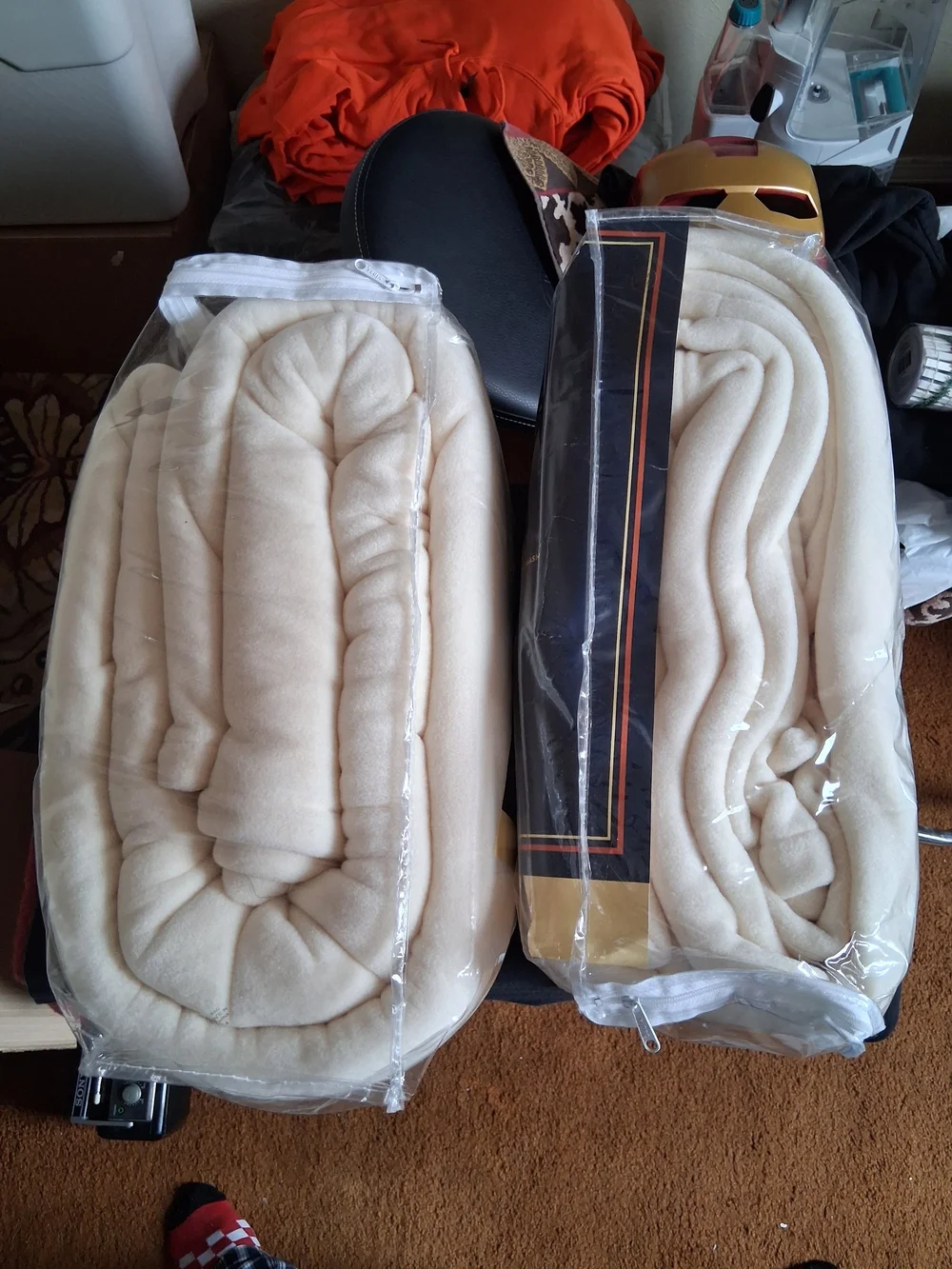 Malden Mills Polar Fleece Blankets Qty 2
